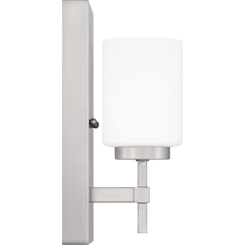 Quoizel Wilburn 1 Light Wall Sconce, Opal Etched
