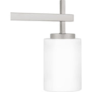 Quoizel Wilburn 3 Light Bath Light, Brushed Nickel/Opal Etched