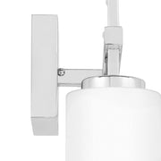 Quoizel Wilburn 3 Light Bath Light, Polished Chrome/Opal Etched