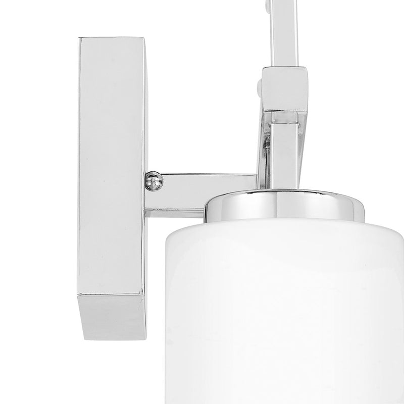 Quoizel Wilburn 3 Light Bath Light, Polished Chrome/Opal Etched