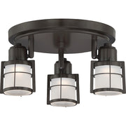 Quoizel Winside Flush Mount, Western Bronze