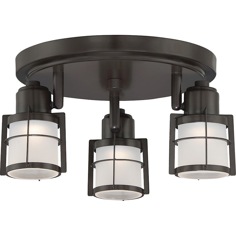 Quoizel Winside Flush Mount, Western Bronze