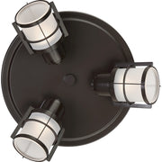 Quoizel Winside Flush Mount, Western Bronze