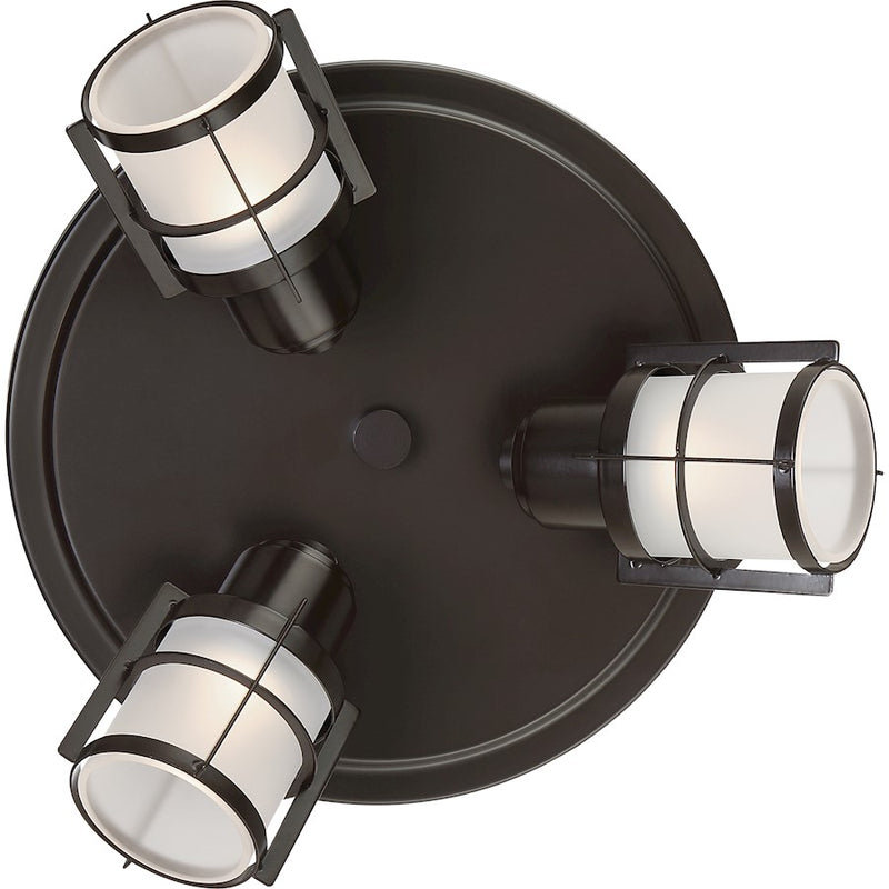 Quoizel Winside Flush Mount, Western Bronze