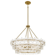 Quoizel Wright 6-Lt Brushed Gold Pendant, Brushed Gold - WRIG2830BRG