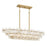 Quoizel Wright 5-Lt Brushed Gold Island Light, Brushed Gold - WRIG542BRG