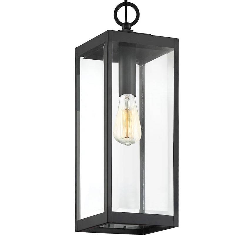 Quoizel Westover 1 Light Mini Pendant, Clear Seeded