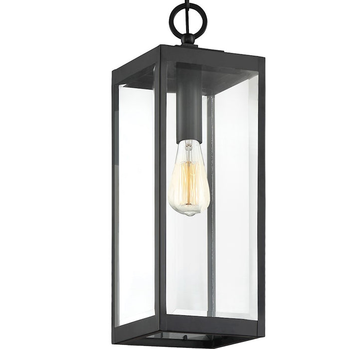 Quoizel Westover 1 Light Mini Pendant, Clear Seeded