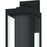 Quoizel Westover 1Lt 17" Outdoor Lantern, Earth Black/Clear Beveled