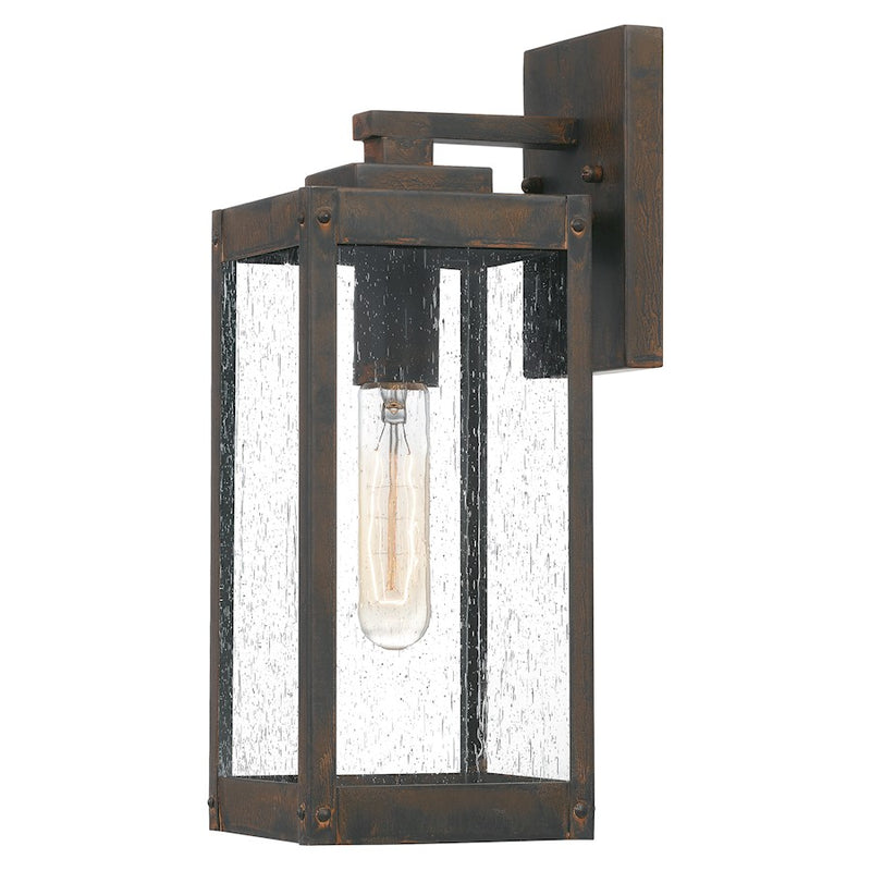 Quoizel Westover 1 Light Outdoor Wall Lantern, Bronze