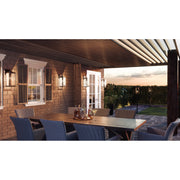 Quoizel Westover 20in 1-Light Outdoor Post Lantern | Modern Industrial Earth Black and Clear Beveled Glass | Driveway & Walkway | Model WVR9007EK