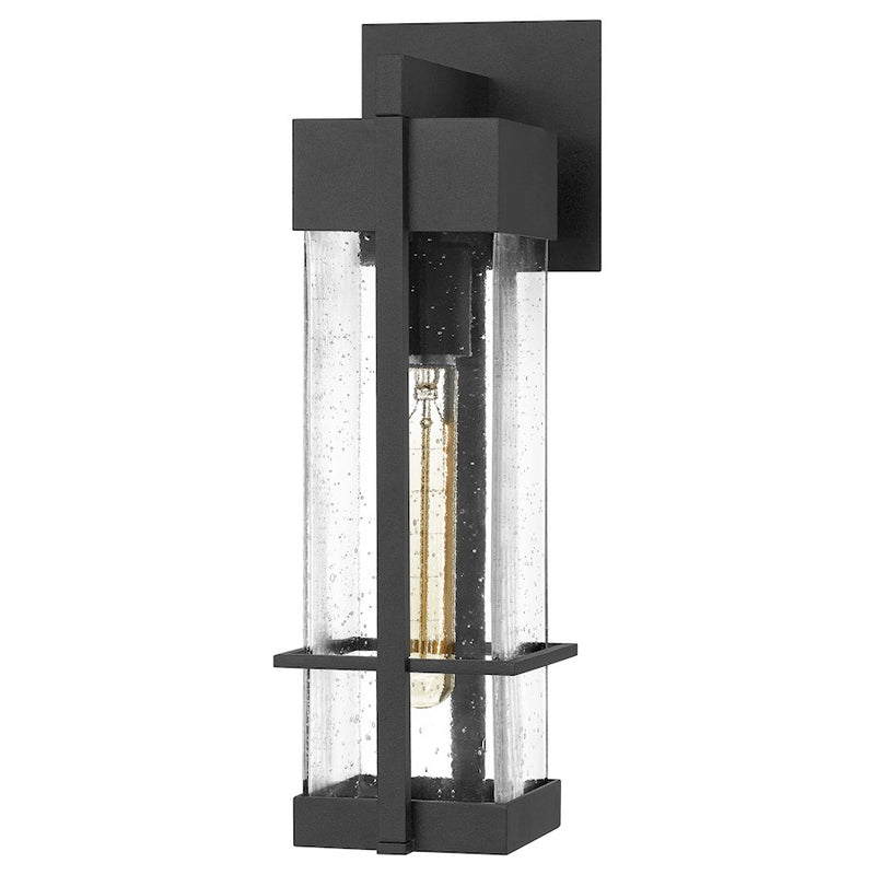 Quoizel Wynn 1 Light Outdoor Wall Lantern, Earth Black