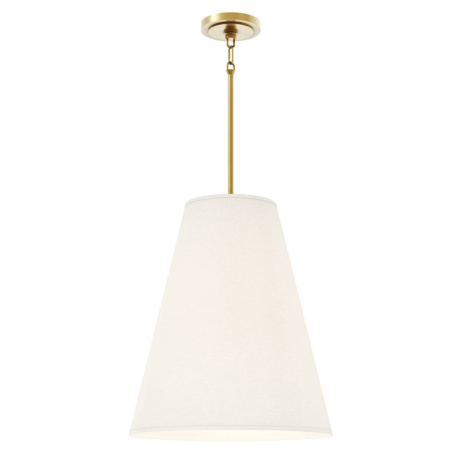 Robert Abbey Chrissy 4 Lt Pendant, Modern Brass/Shannon Oyster - 494