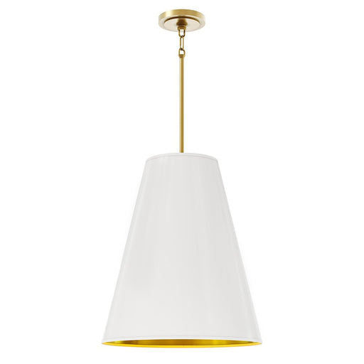 Robert Abbey Chrissy 4 Lt Pendant, Modern Brass/Matte Daisy/Matte Gold - 494MDY