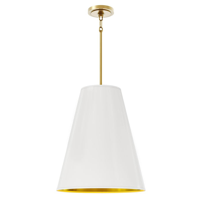 Robert Abbey Chrissy 4 Lt Pendant, Modern Brass/Matte Daisy/Matte Gold - 494MDY