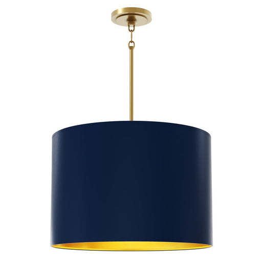 Robert Abbey Jack 4 Lt Pendant, Brass/Blue/Gold/Blue/Gold - 496MMB