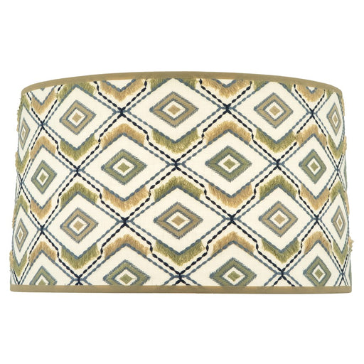 Robert Abbey Abbey Rose Lamp Shade, Sage/Lola Khaki - CS32