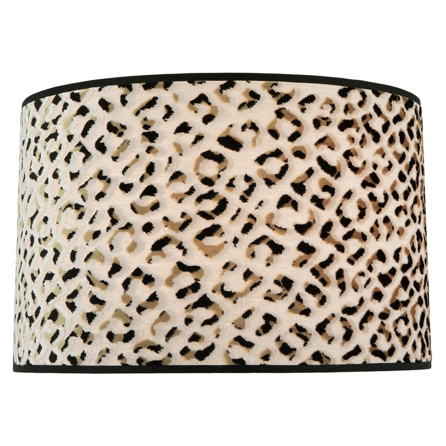 Robert Abbey Abbey Rose Lamp Shade, Taupe/Lola Blk Trim - CS33