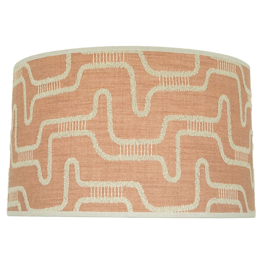 Robert Abbey Abbey Rose Lamp Shade, Shell/Saki Mist - CS41