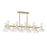 Robert Abbey Clare 10 Lt Chandelier, Lily, Gold/Wht - LY20LY