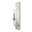Robert Abbey William 1 Lt Wall Sconce/Rectangle Backplate, Silver - S272