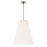 Robert Abbey Chrissy 4 Lt Pendant, Polished Nickel/Shannon Oyster Fabric - S494
