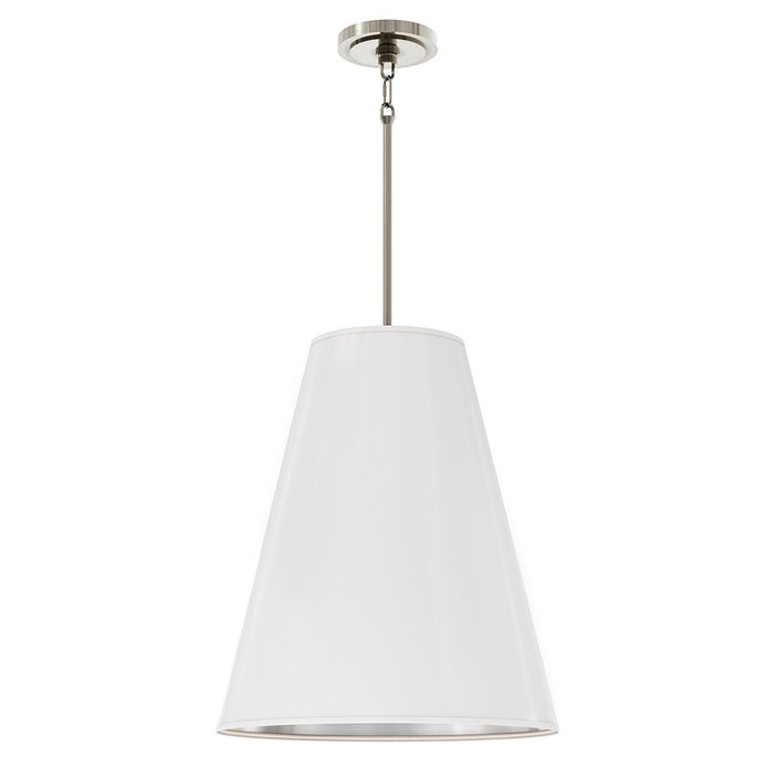 Robert Abbey Chrissy 4-Light Pendant, Nickel/Matte Daisy/Matte Slvr - S494MDY