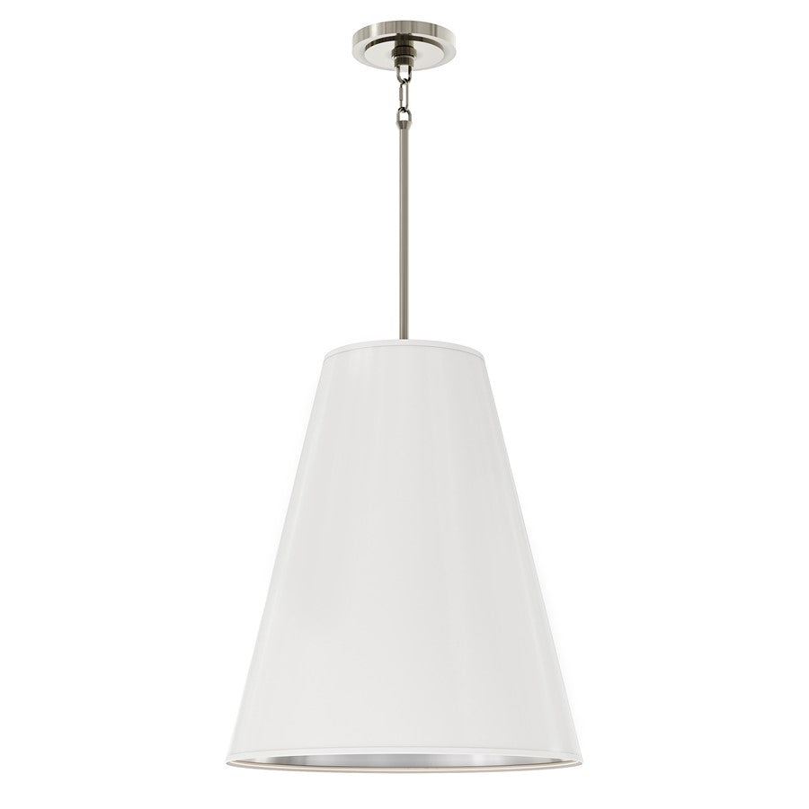Robert Abbey Chrissy 4-Light Pendant, Nickel/Matte Daisy/Matte Slvr - S494MDY