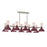 Robert Abbey Clare 10 Lt Chandelier, Silver/Purple/Pink/Sugar - SM21RW