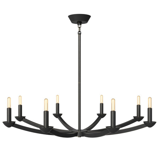 Robert Abbey Goldie 8 Lt Chandelier, Deep Patina Brz - Z2953