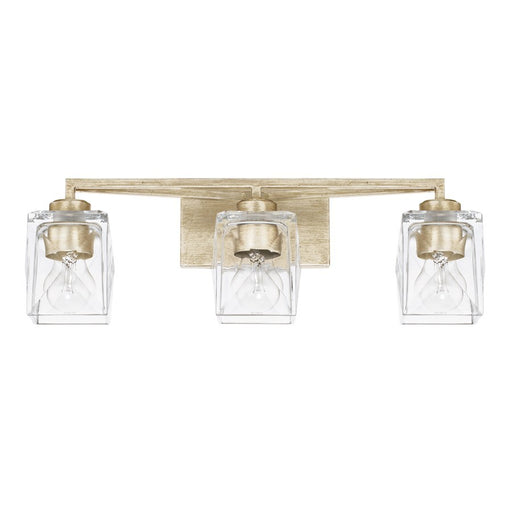 OPEN BOX ITEM: Capital Lighting Karina 3 Light Vanity, Gold