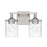 OPEN BOX ITEM: HomePlace by Capital Colton 2-Lt Vanity, NKL