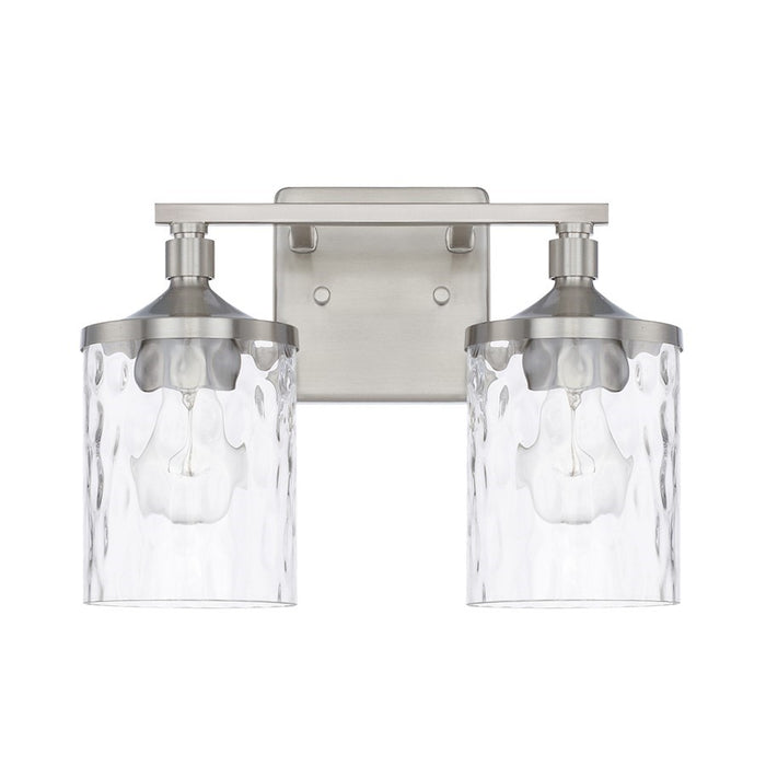 OPEN BOX ITEM: HomePlace by Capital Colton 2-Lt Vanity, NKL