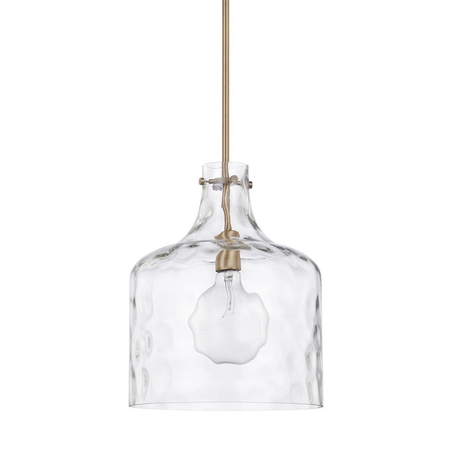 OPEN BOX ITEM: HomePlace by Capital Lighting 1 Light Pendant, Brass