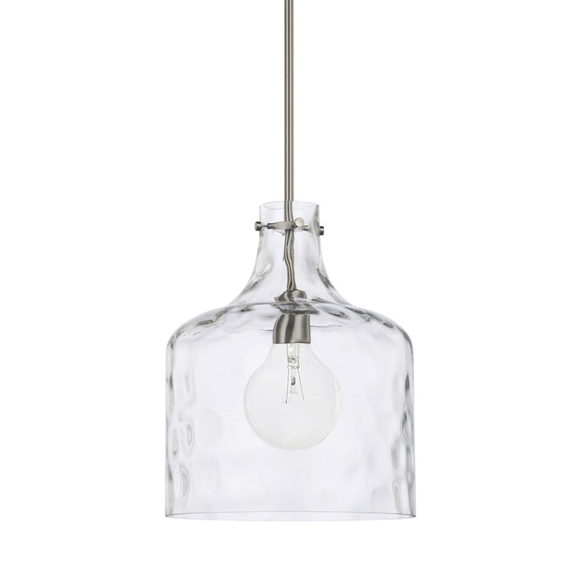 OPEN BOX ITEM: HomePlace by Capital Lighting 1-Lt Pendant, Nickel