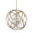 OPEN BOX ITEM: Capital Lighting Axis 4 Lt Pendant w/Crystals, Gold