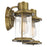 OPEN BOX ITEM: Quoizel Riggs 2 Light Bath Vanity, Weathered Brass