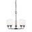 Generation Lighting Kerrville 5Lt Chandelier, Bronze/Satin Etch