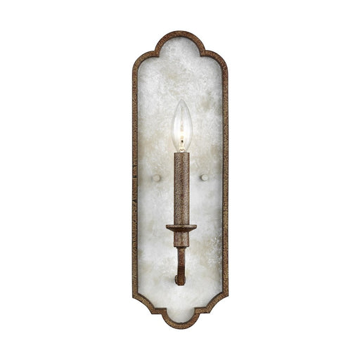 Generation Lighting Spruce 1Lt Wall Sconce, Distressed White Wood - 4000501-748