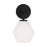 Generation Lighting Jett 1 Light Bath Vanity, Midnight Black/Milk - 4002481-112