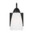 Generation Lighting Sean Lavin Seville 1-Lt Bath, Black/Etch/White - 4120201-112