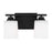 Generation Lighting Vinton 2Lt Bath Vanity, Black/Etched/White - 4420902EN3-112