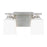 Generation Lighting Vinton 2Lt Bath Vanity, Nickel/Etched/White - 4420902EN3-962