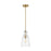 Generation Lighting Sean Lavin Kea 1-Lt Pendant, Satin Brass/Seed - 6536901-848