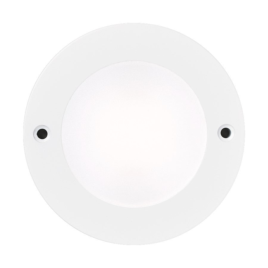 Generation Lighting Disk Lighting 1Lt Under Cabinet Fixture, White - 984100S-15