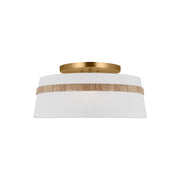Visual Comfort Alexa Hampton Cordtlandt 3 Lt 19" Semi Flush, RT/WH - AF1153RTN
