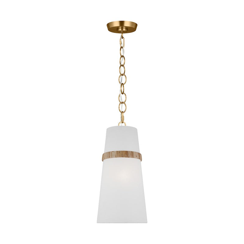 Visual Comfort Alexa Hampton Cordtlandt 1 Lt Pendant, RT/WHL - AP1161RTN