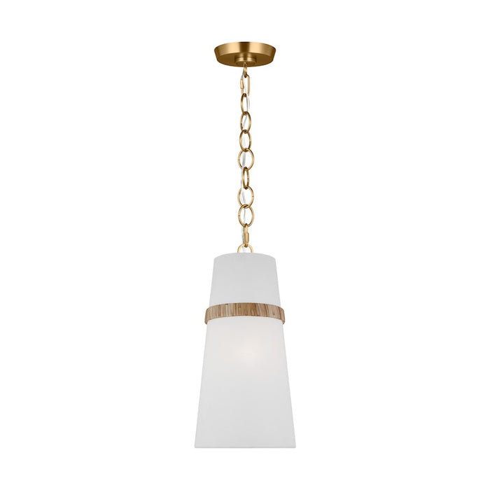 Visual Comfort Alexa Hampton Cordtlandt 1 Lt Pendant, RT/WHL - AP1161RTN