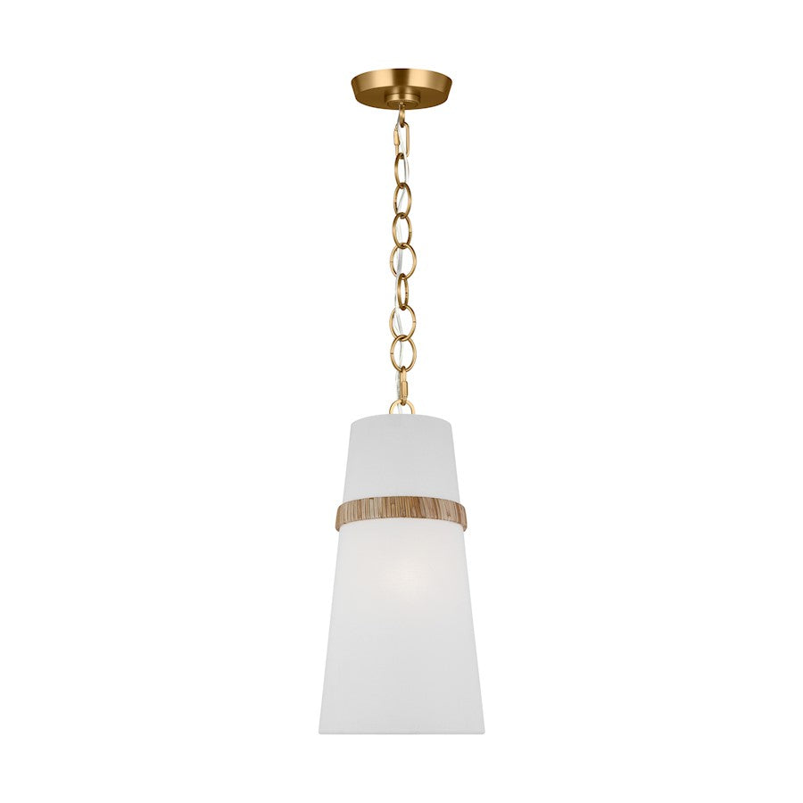 Visual Comfort Alexa Hampton Cordtlandt 1 Lt Pendant, RT/WHL - AP1161RTN