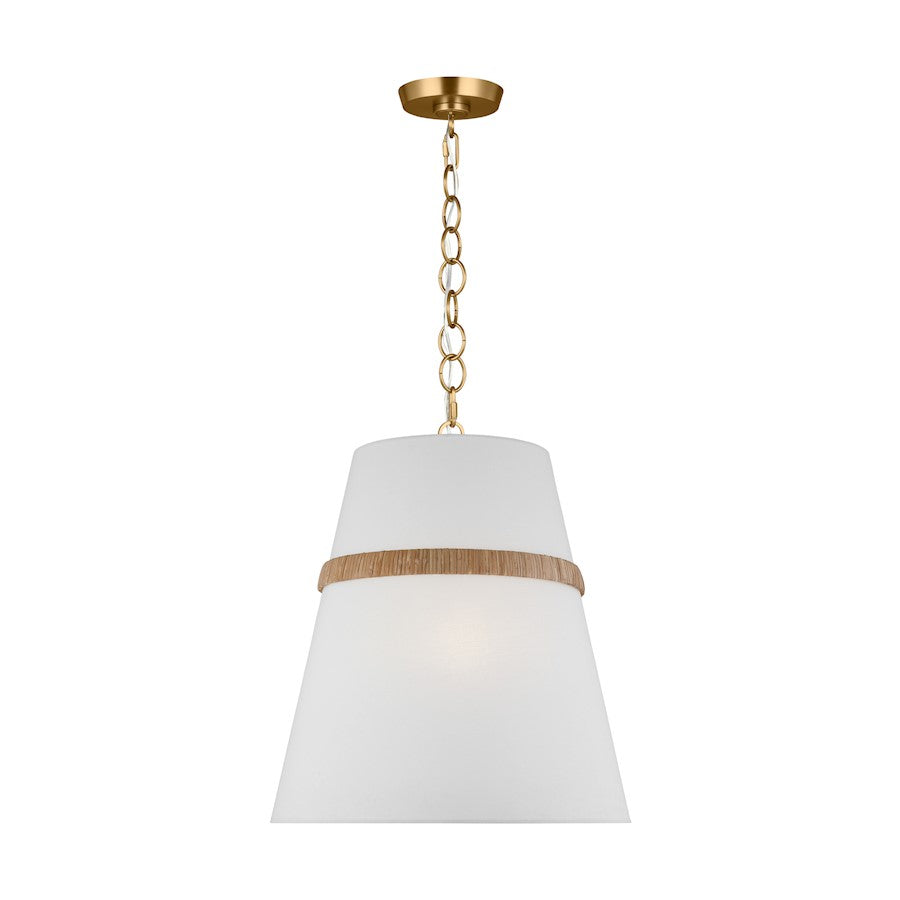 Visual Comfort Alexa Hampton Cordtlandt 3 Lt Pendant, RT/WHL - AP1173RTN